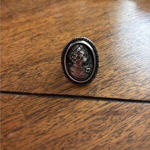 Sterling Silver Cameo Ring